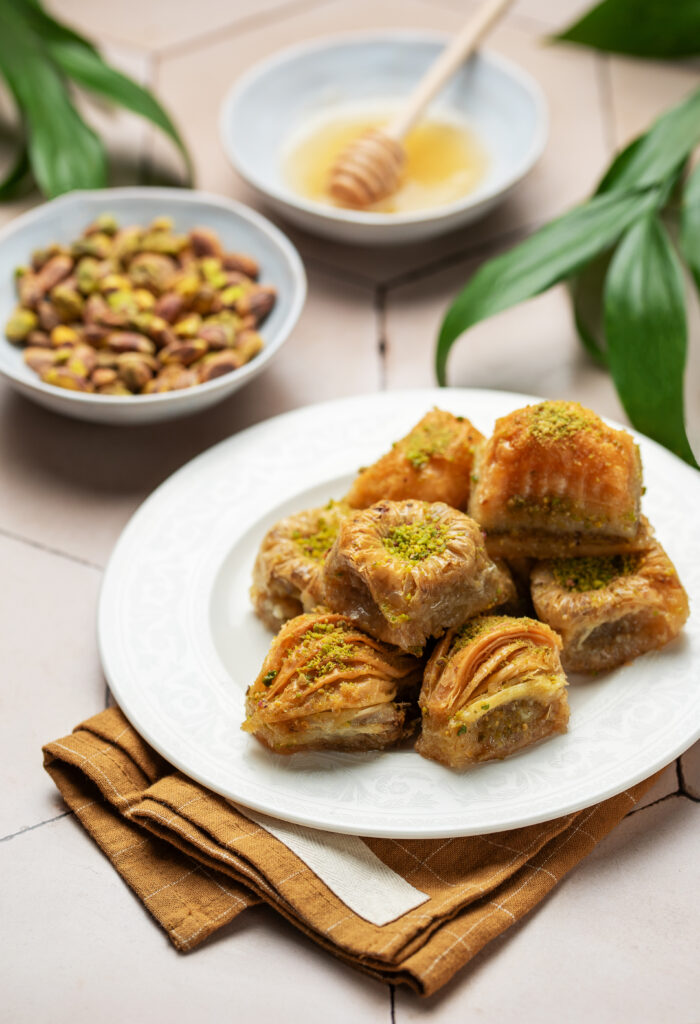 Honey-Pistachio Baklava Honey-Pistachio Baklava